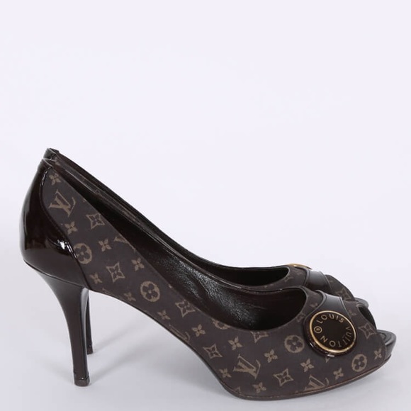 Louis Vuitton Shoes - LOUIS VUITTON Idylle Judy Peep Toes EC SOLD OUT
